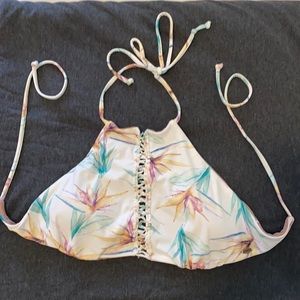 floral halter top
